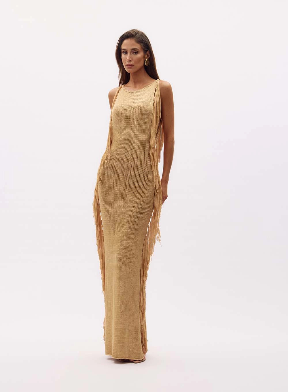 Nut knit Dress - OASIS Resortwear