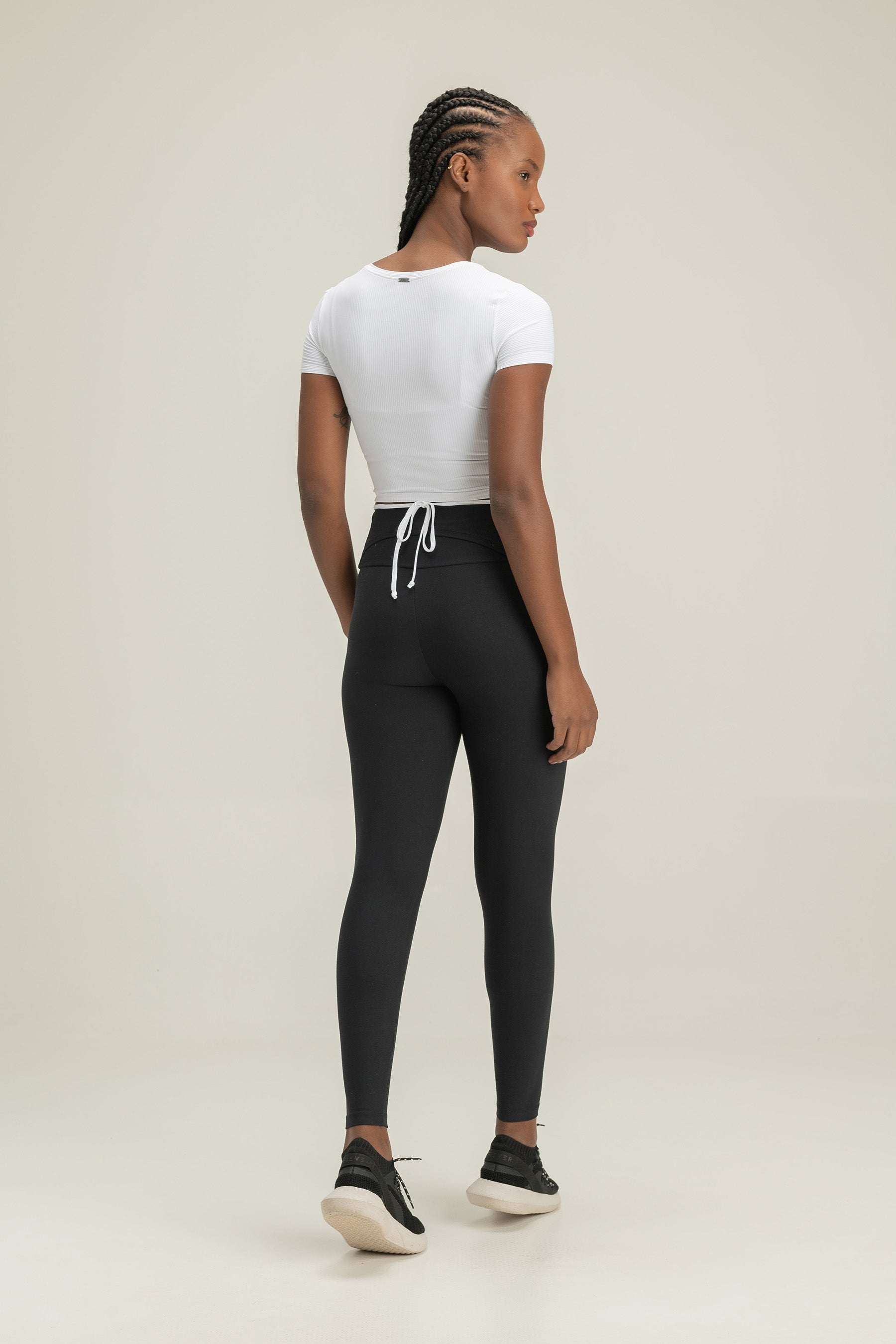 T-Shirt Cropped Ribbed