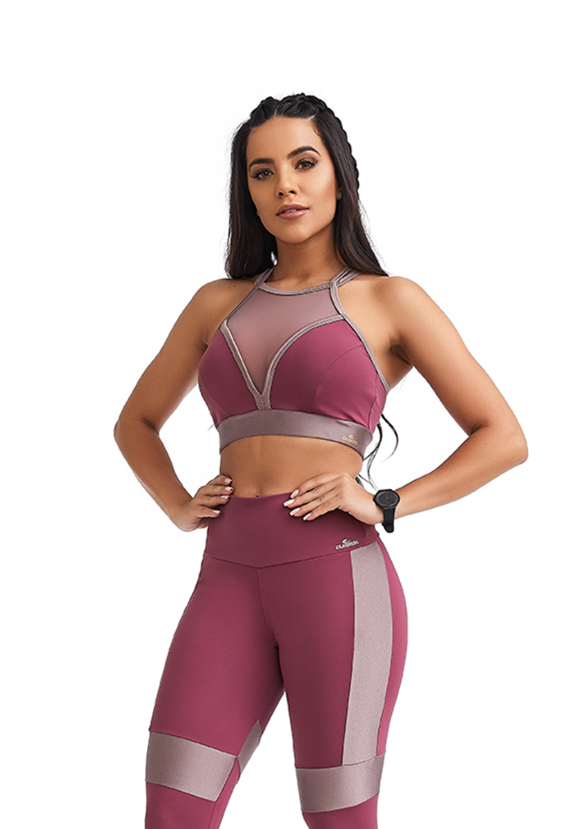 Top Emana Joy Purple Caju Brasil
