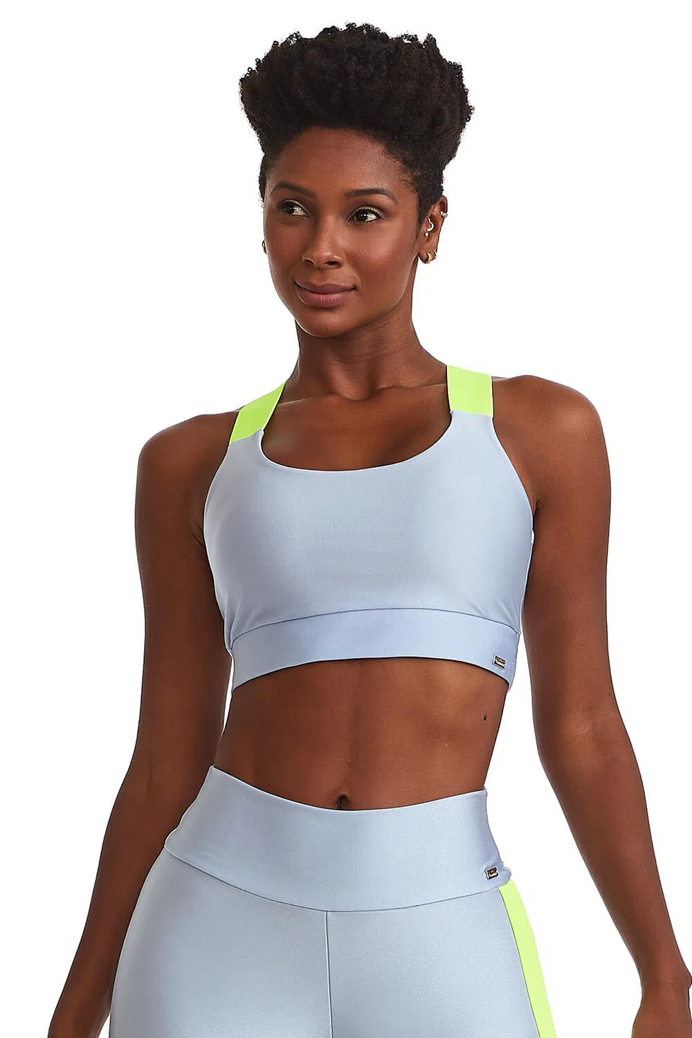 Sports Bra Stamina Light Blue - Caju Brasil
