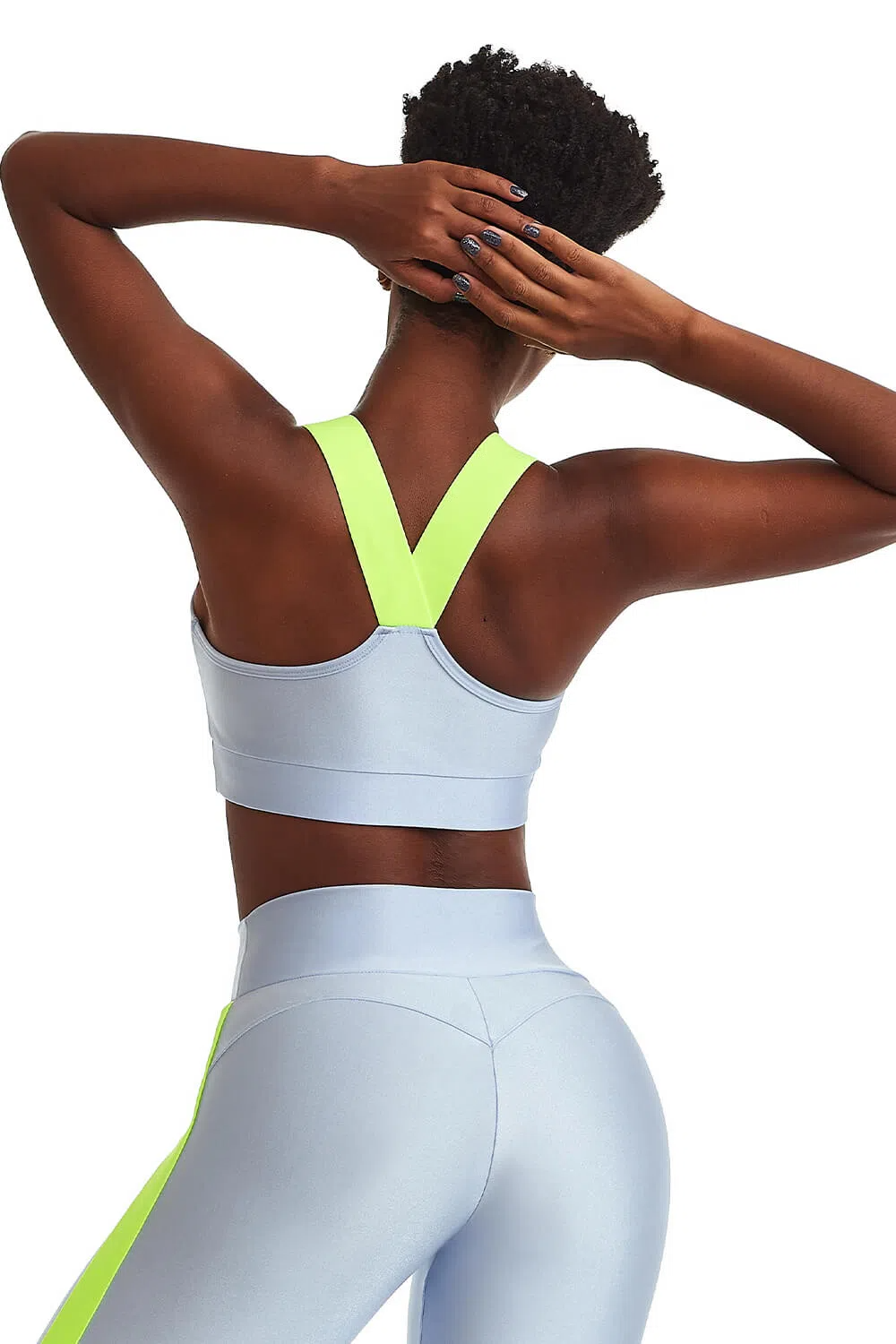 Sports Bra Stamina Light Blue - Caju Brasil