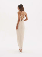 Talita Fitted Long Dress - OASIS Resortwear - WaveFit