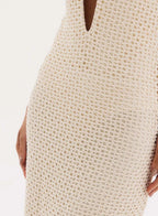 Talita Fitted Long Dress - OASIS Resortwear - WaveFit