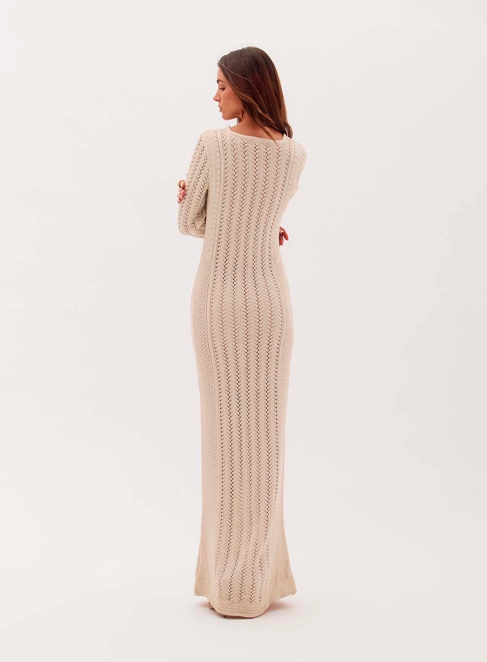 Simara Long Knit Dress