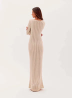 Simara Long Knit Dress - OASIS Resortwear - WaveFit