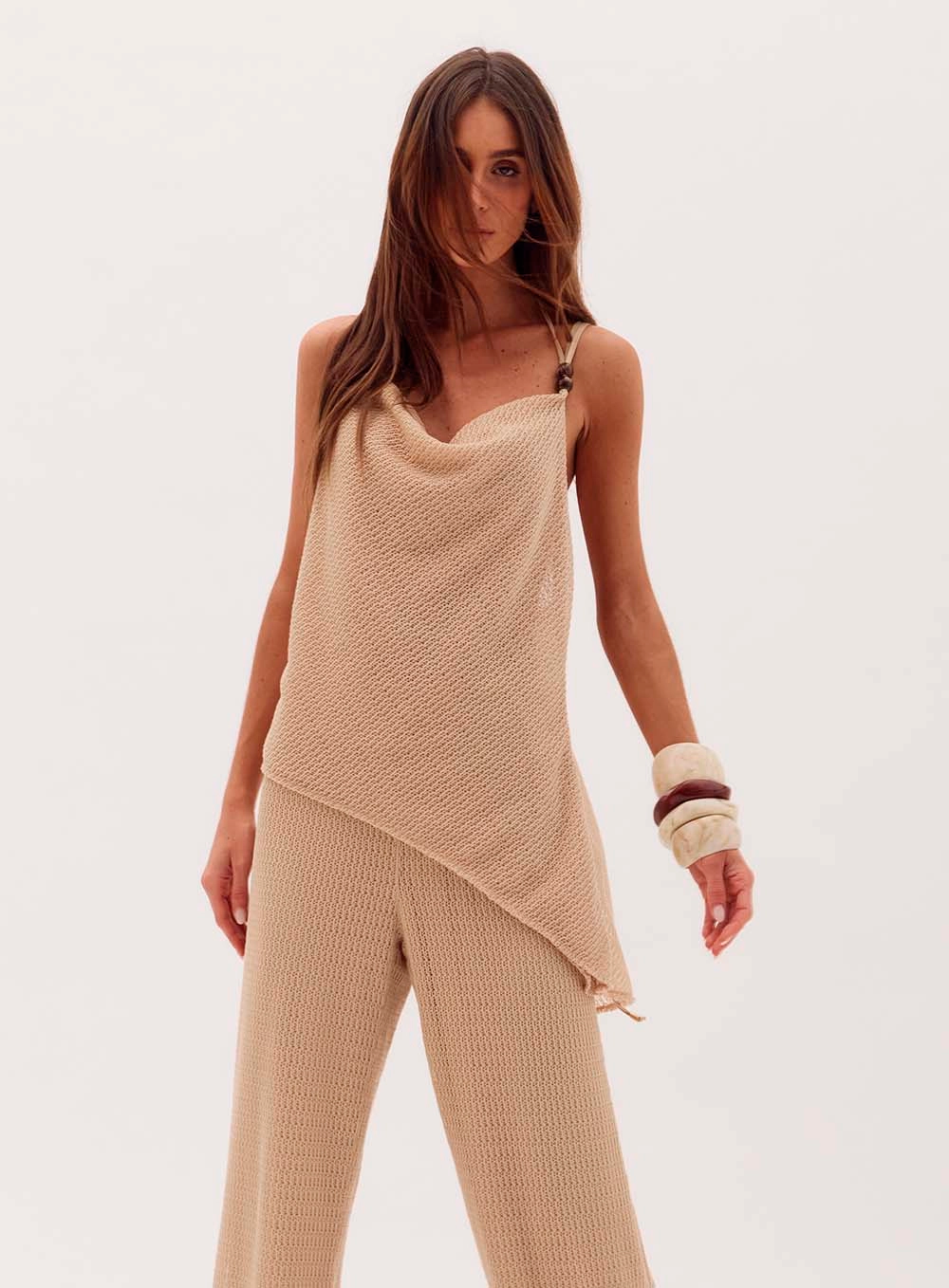 Paola Blouse and Pants Set