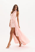 Sophia Asymmetric Balloon Maxi Dress