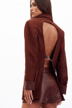 Ella Linen Blazer - Oasis Resortwear - WaveFit