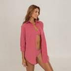 Linen Chemise Shirt - Brazil Del Mar - WaveFit