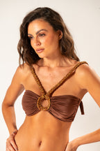 Crochet Strapless Tube Set - Falesia Carioca