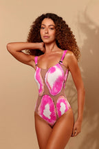 Agata Adjustable Strap Swimsuit - Karla Vivian - WaveFit