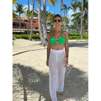 Bikini Alexya Broderi Mint - WaveFit