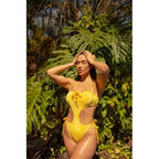 Bodysuit Rute Pescador Yellow Crochet - WaveFit