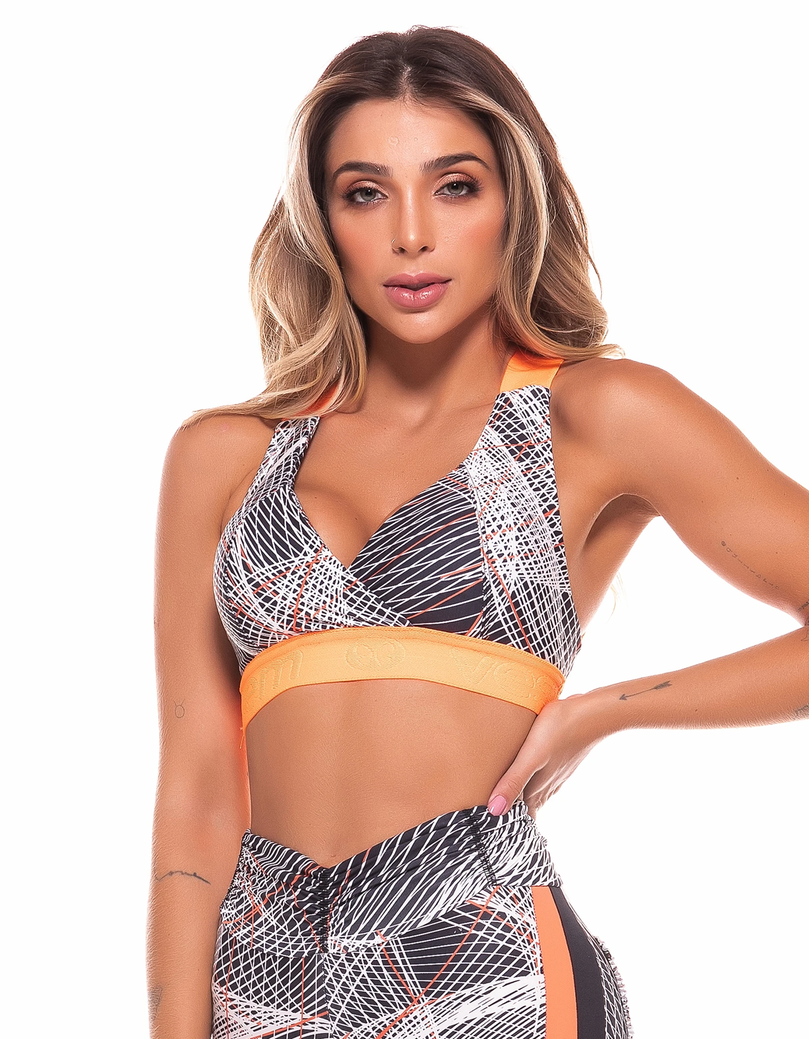 Sports Bra Camouflage Textures - Vestem