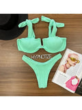 Bikini Erika Groove Green 1 - Hypnotize Fashion Beach - WaveFit