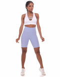 Shorts Bella Drizzle Blue - Vestem - WaveFit