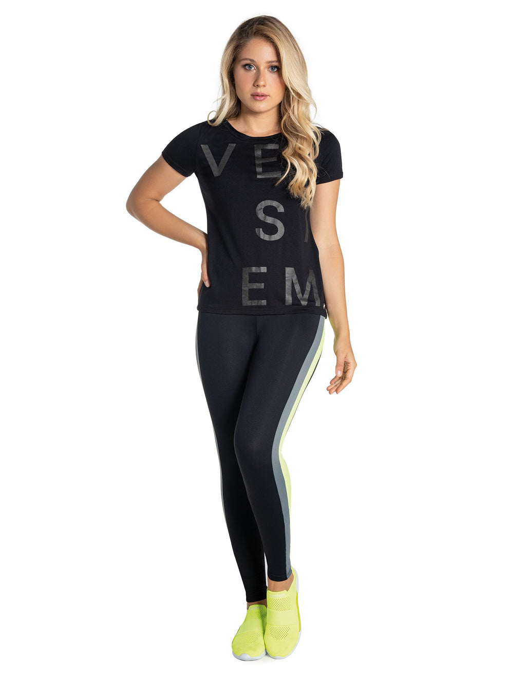 Top Black Affection Short Sleeve - Vestem