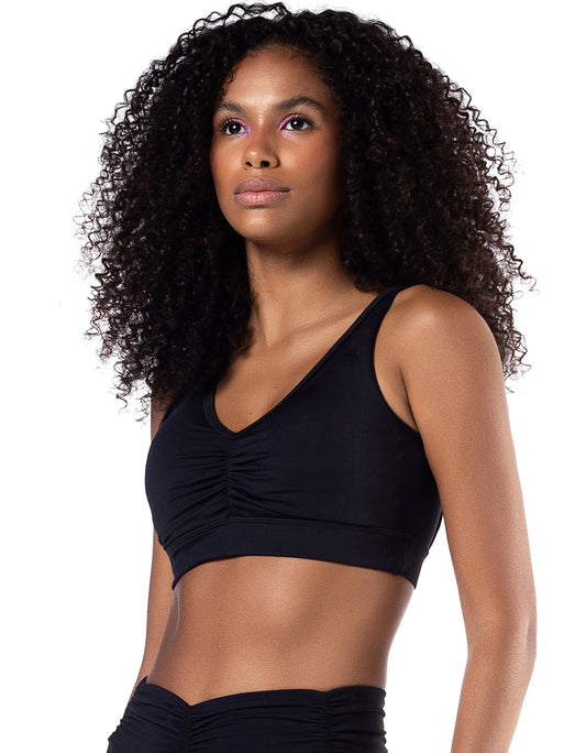 Sports Bra Fire Black - Vestem