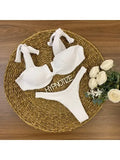 Bikini Erika Slot White - Hypnotize Fashion Beach - WaveFit