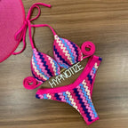 Bikini Andrieli Crochet Pink - WaveFit