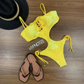 Bodysuit Rute Pescador Yellow Crochet - WaveFit